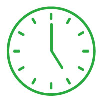 17時00分