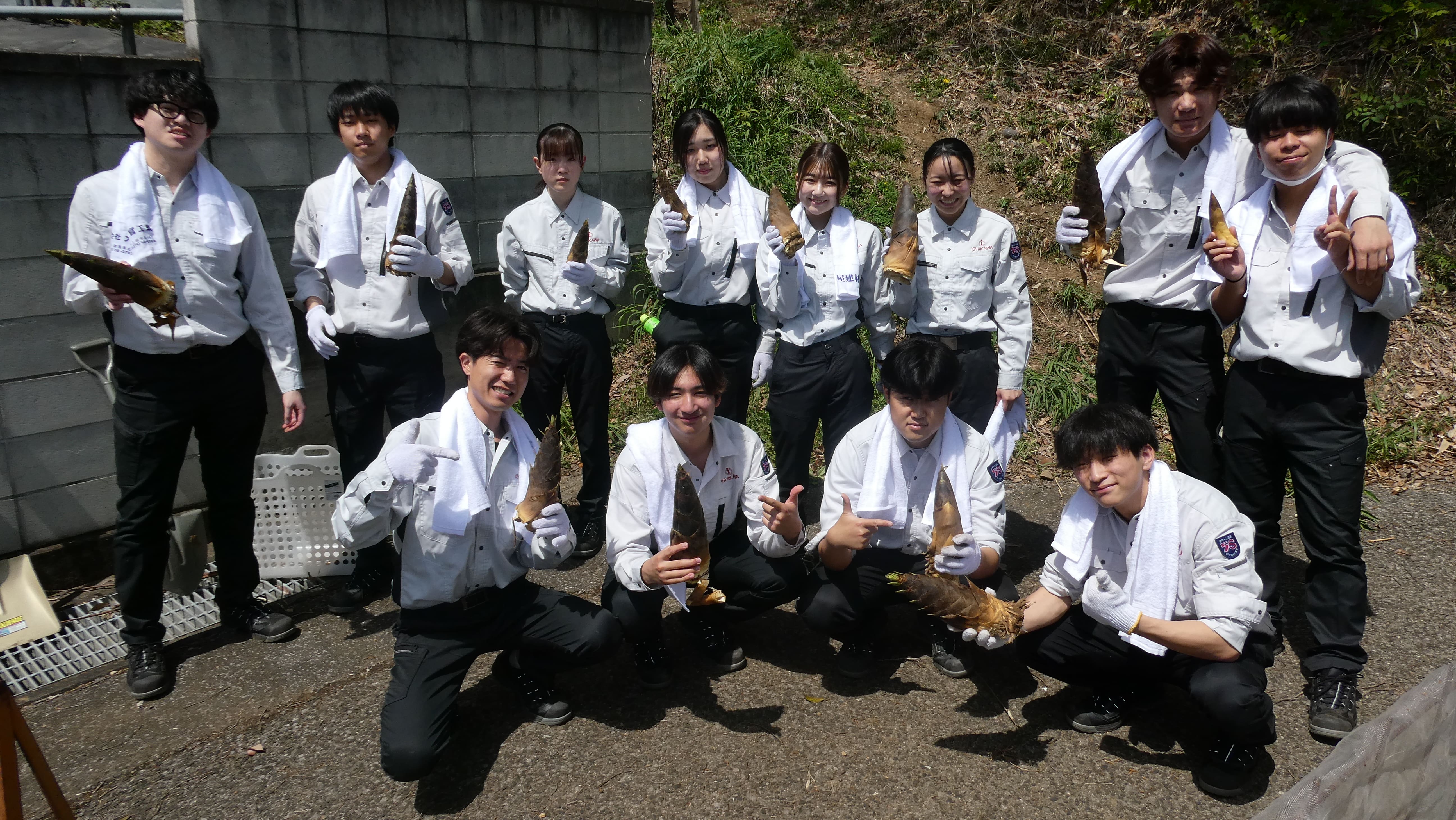 タケノコ掘り